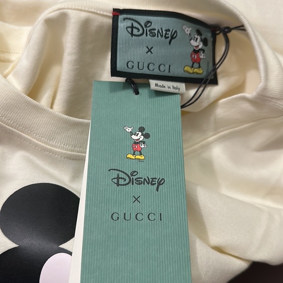 Gucci x Disney Mickey Mouse Unisex T-shirt Size M - Picture 6 of 12